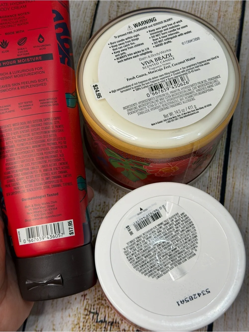 Bath & Body Works reminiscent tropical